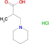 2-methyl-3-piperidin-1-ylpropanoic acid hydrochloride