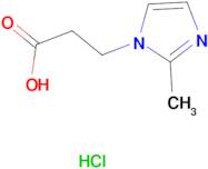3-(2-methyl-1H-imidazol-1-yl)propanoic acid hydrochloride