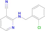 2-{[(2-chlorophenyl)methyl]amino}pyridine-3-carbonitrile