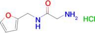 2-amino-N-(furan-2-ylmethyl)acetamide hydrochloride