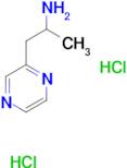 1-(pyrazin-2-yl)propan-2-amine dihydrochloride