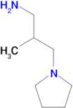 2-methyl-3-(pyrrolidin-1-yl)propan-1-amine