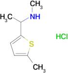 methyl[1-(5-methylthiophen-2-yl)ethyl]amine hydrochloride