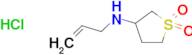 3-(prop-2-en-1-ylamino)-1$l^{6}-thiolane-1,1-dione hydrochloride