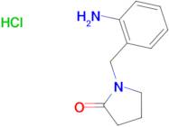 1-[(2-aminophenyl)methyl]pyrrolidin-2-one hydrochloride