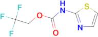 2,2,2-trifluoroethyl N-(1,3-thiazol-2-yl)carbamate