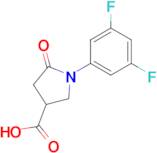 1-(3,5-difluorophenyl)-5-oxopyrrolidine-3-carboxylic acid