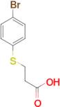 3-[(4-bromophenyl)sulfanyl]propanoic acid