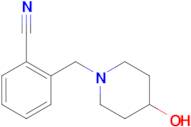 2-[(4-hydroxypiperidin-1-yl)methyl]benzonitrile