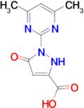 1-(4,6-dimethylpyrimidin-2-yl)-5-oxo-2,5-dihydro-1H-pyrazole-3-carboxylic acid