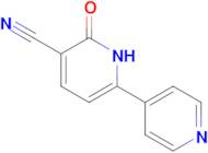 2-oxo-6-(pyridin-4-yl)-1,2-dihydropyridine-3-carbonitrile