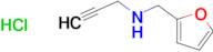 (furan-2-ylmethyl)(prop-2-yn-1-yl)amine hydrochloride