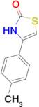 4-(4-methylphenyl)-2,3-dihydro-1,3-thiazol-2-one