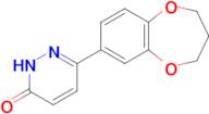 6-(3,4-dihydro-2H-1,5-benzodioxepin-7-yl)-2,3-dihydropyridazin-3-one