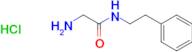 2-amino-N-(2-phenylethyl)acetamide hydrochloride