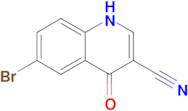 6-bromo-4-oxo-1,4-dihydroquinoline-3-carbonitrile