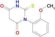 1-(2-methoxyphenyl)-2-sulfanylidene-1,3-diazinane-4,6-dione