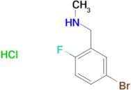 [(5-bromo-2-fluorophenyl)methyl](methyl)amine hydrochloride