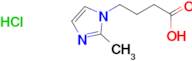 4-(2-methyl-1H-imidazol-1-yl)butanoic acid hydrochloride