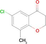 6-chloro-8-methyl-3,4-dihydro-2H-1-benzopyran-4-one