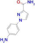 1-(4-aminophenyl)-1H-pyrazole-3-carboxamide