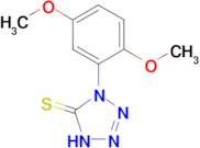1-(2,5-dimethoxyphenyl)-2,5-dihydro-1H-1,2,3,4-tetrazole-5-thione