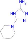 5-(piperidin-1-yl)-4H-1,2,4-triazol-3-amine