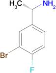 (1S)-1-(3-bromo-4-fluorophenyl)ethan-1-amine