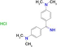 4-{[4-(dimethylamino)phenyl]carboximidoyl}-N,N-dimethylaniline hydrochloride