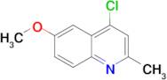 4-Chloro-6-methoxy-2-methyl-quinoline