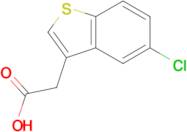 2-(5-chloro-1-benzothiophen-3-yl)acetic acid