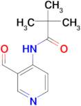 N-(3-formylpyridin-4-yl)-2,2-dimethylpropanamide