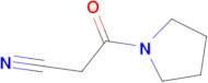 3-oxo-3-(pyrrolidin-1-yl)propanenitrile