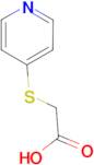 2-(pyridin-4-ylsulfanyl)acetic acid