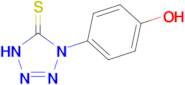 1-(4-hydroxyphenyl)-4,5-dihydro-1H-1,2,3,4-tetrazole-5-thione