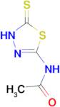 N-(5-sulfanylidene-4,5-dihydro-1,3,4-thiadiazol-2-yl)acetamide