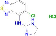 5-chloro-N-(4,5-dihydro-1H-imidazol-2-yl)-2,1,3-benzothiadiazol-4-amine hydrochloride
