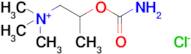 [1-(trimethylaminiumyl)propan-2-yl] carbamate chloride
