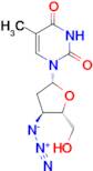 1-[(2R,4S,5S)-4-azido-5-(hydroxymethyl)oxolan-2-yl]-5-methyl-1,2,3,4-tetrahydropyrimidine-2,4-dione