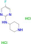 5-Fluoro-N-(piperidin-4-yl)pyrimidin-2-amine dihydrochloride