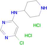 6-Chloro-N-(piperidin-4-yl)pyrimidin-4-amine dihydrochloride