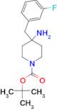 tert-Butyl 4-amino-4-(3-fluorobenzyl)piperidine-1-carboxylate