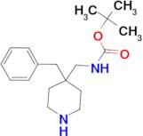 tert-Butyl (4-benzylpiperidin-4-yl)methylcarbamate