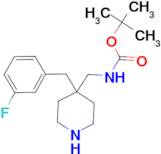 tert-Butyl [4-(3-fluorobenzyl)piperidin-4-yl]methylcarbamate