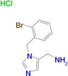 [1-(2-Bromobenzyl)-1H-imidazol-5-yl]methanamine hydrochloride