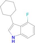 3-Cyclohexyl-4-fluoro-1H-indole