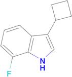 3-Cyclobutyl-7-fluoro-1H-indole