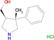 [(3S,4R)-4-methyl-4-phenyl-3-pyrrolidinyl]methanol hydrochloride