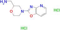 [(4-[1,3]oxazolo[4,5-b]pyridin-2-yl-2-morpholinyl)methyl]amine dihydrochloride