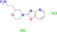 [2-(4-[1,3]oxazolo[4,5-b]pyridin-2-yl-2-morpholinyl)ethyl]amine dihydrochloride